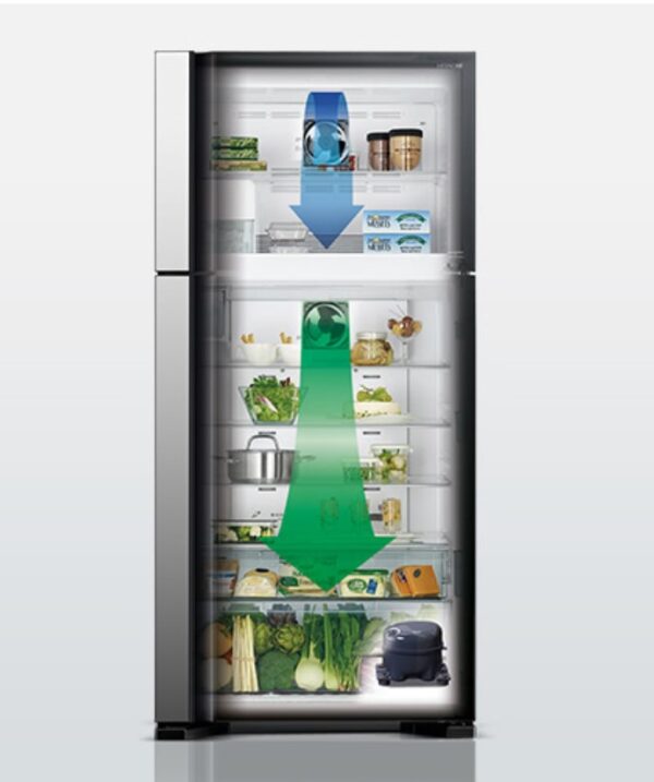 HITACHI Refrigerator White 2 doors 540 (2)