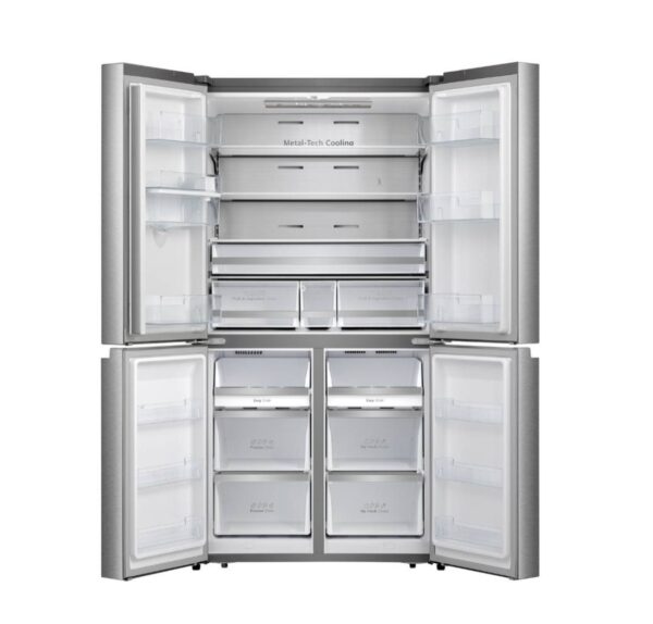 Hisense Refrigerator silver 4 doors With Water RQ749N4ASU (2)