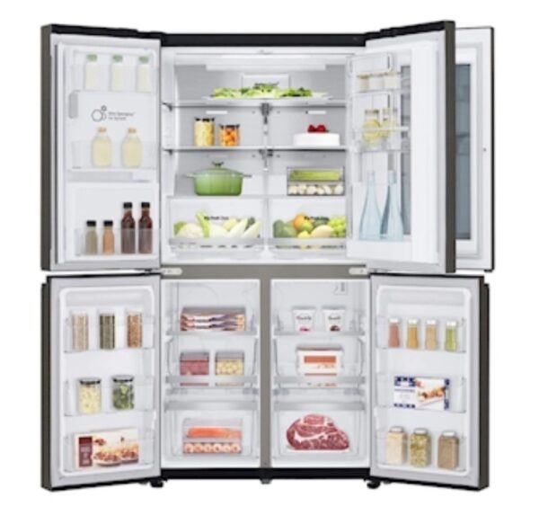 LG Refrigerator silver 4 doors GR-X24FMKBL(2)
