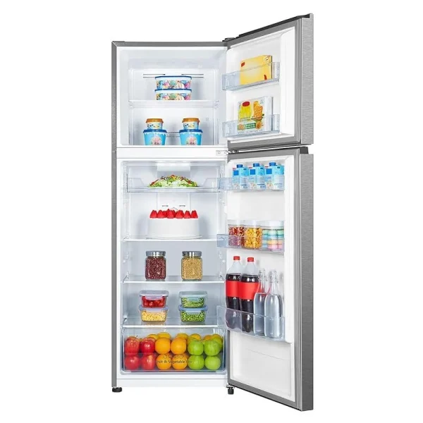 HISENSE 15ft Top Mount Refrigerator Silver - Image 2