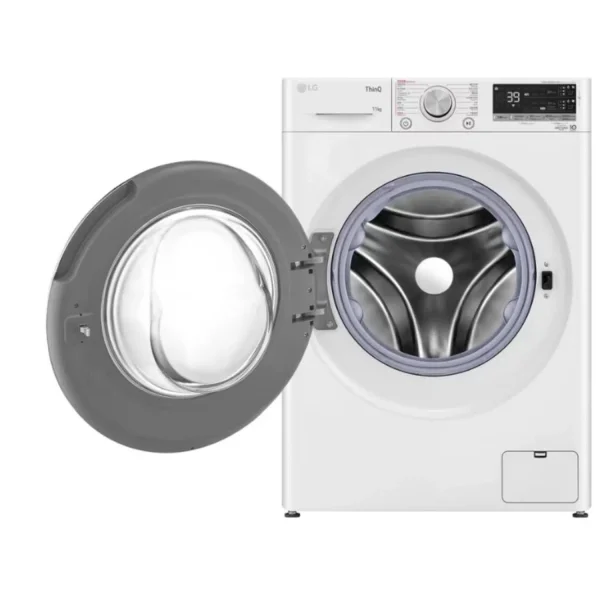 LG Washer 11KG Front Load 1400rpm White - Image 3