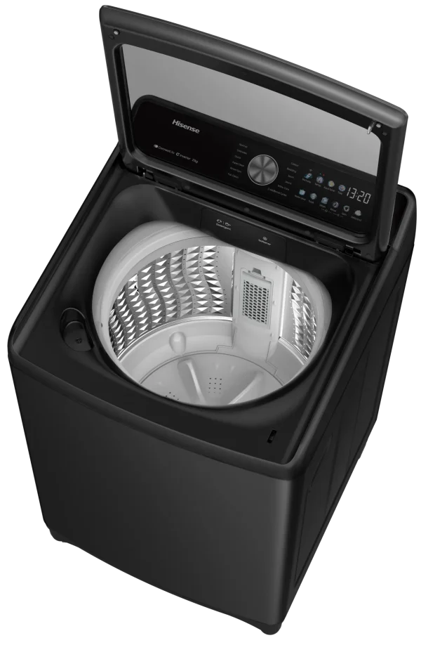 HISENSE Top Load 21KG Washing Machine Black - Image 3