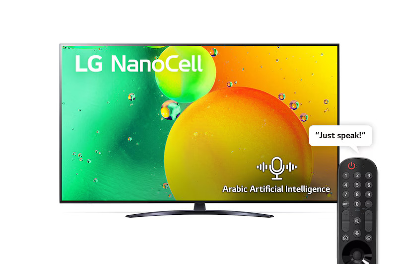 LG NanoCell TV 65", Cinema Screen Design 4K Active HDR WebOS Smart AI ThinQ - Image 2